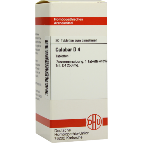 Verpackungsbild(Packshot) von CALABAR D 4 Tabletten