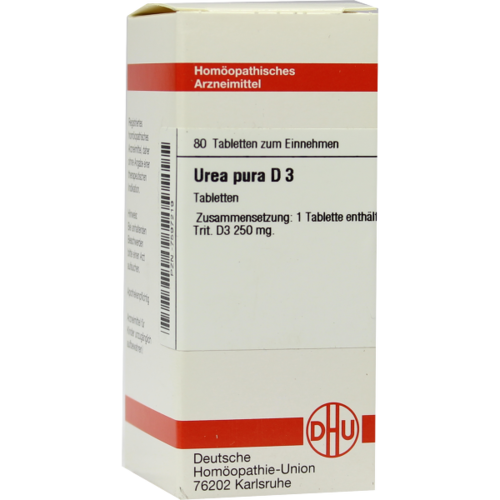 Verpackungsbild(Packshot) von UREA pura D 3 Tabletten