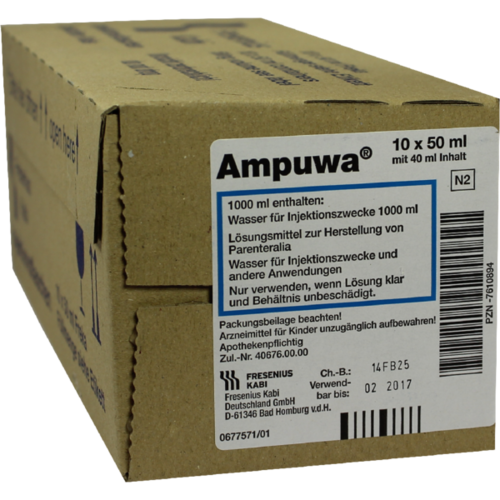 Verpackungsbild(Packshot) von AMPUWA 50 ml Frekaflasche Injekt.-/Infus.-Lsg.