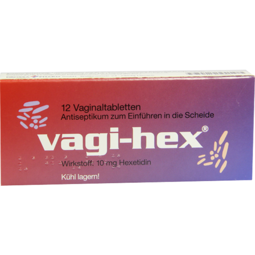 Verpackungsbild(Packshot) von VAGI HEX Vaginaltabletten