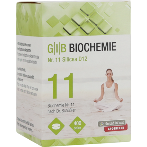 Verpackungsbild(Packshot) von GIB Biochemie Nr.11 Silicea D 12 Tabletten