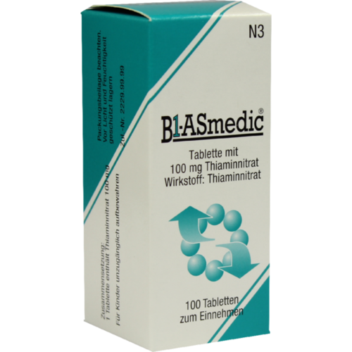 Verpackungsbild(Packshot) von B1 ASMEDIC Tabletten