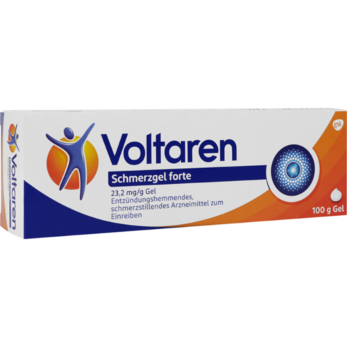 Verpackungsbild(Packshot) von VOLTAREN Schmerzgel forte 23,2 mg/g
