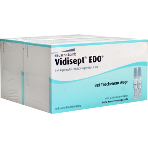 Verpackungsbild(Packshot) von VIDISEPT EDO Ein Dosis Ophtiolen