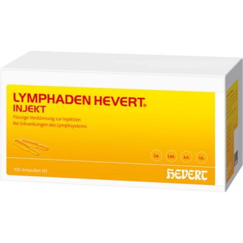 Verpackungsbild(Packshot) von LYMPHADEN HEVERT injekt Ampullen