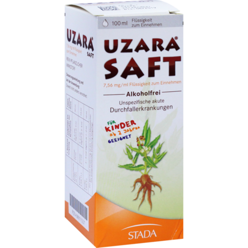 Verpackungsbild(Packshot) von UZARA SAFT alkoholfrei