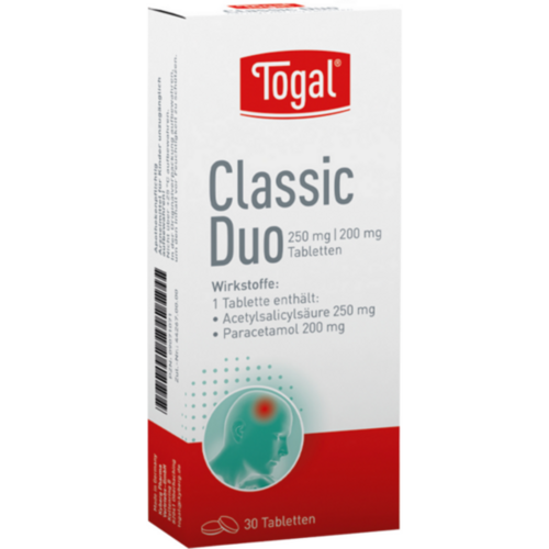 Verpackungsbild(Packshot) von TOGAL Classic Duo Tabletten