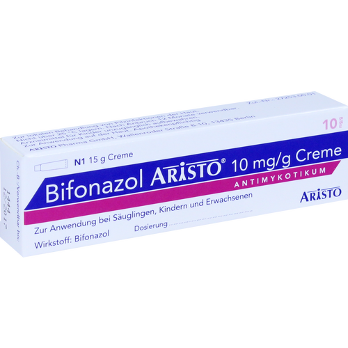 Verpackungsbild(Packshot) von BIFONAZOL Aristo 10 mg/g Creme