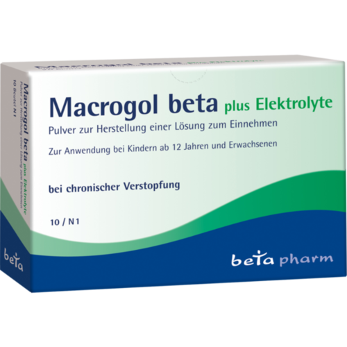 Verpackungsbild(Packshot) von MACROGOL beta plus Elektrolyte Plv.z.H.e.L.z.Einn.