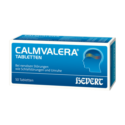 Verpackungsbild(Packshot) von CALMVALERA Hevert Tabletten