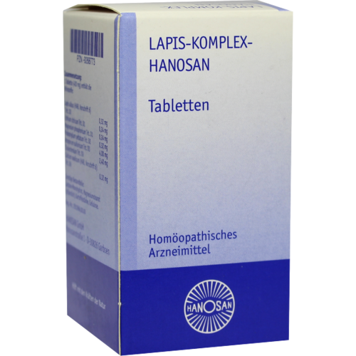 Verpackungsbild(Packshot) von LAPIS KOMPLEX Hanosan Tabletten