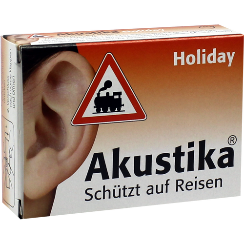 Verpackungsbild(Packshot) von AKUSTIKA Holiday Windschutzwolle+Lärmschutzstöp.