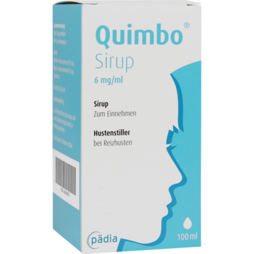 Verpackungsbild(Packshot) von QUIMBO Sirup