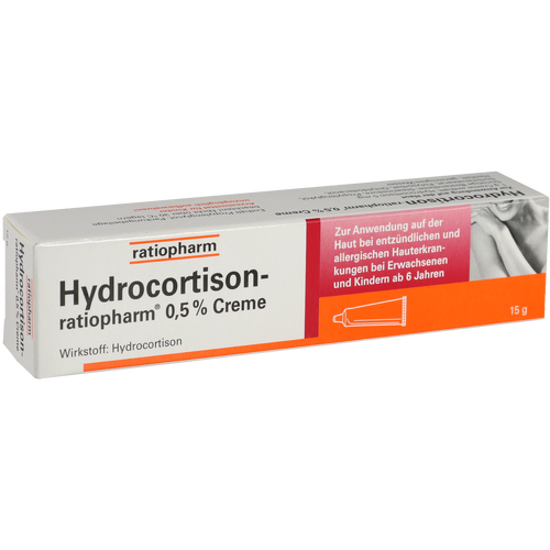 Verpackungsbild(Packshot) von HYDROCORTISON-ratiopharm 0,5% Creme