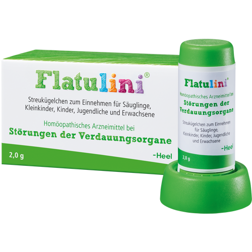 Verpackungsbild(Packshot) von FLATULINI Globuli