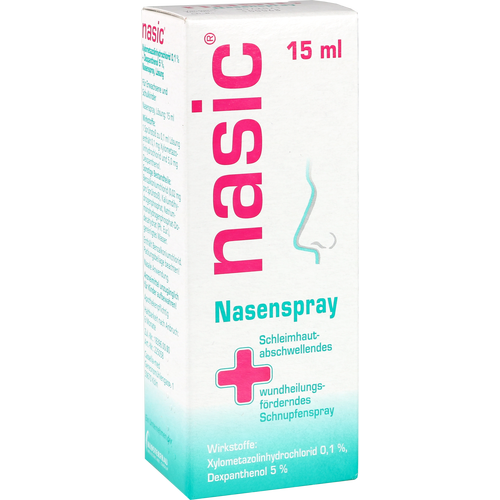 Verpackungsbild(Packshot) von NASIC Nasenspray