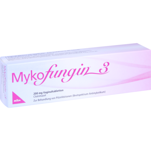 Verpackungsbild(Packshot) von MYKOFUNGIN 3 Vaginaltabletten 200 mg