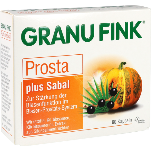 Verpackungsbild(Packshot) von GRANU FINK Prosta plus Sabal Hartkapseln