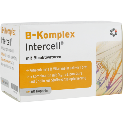 Verpackungsbild(Packshot) von B-KOMPLEX-Intercell Kapseln