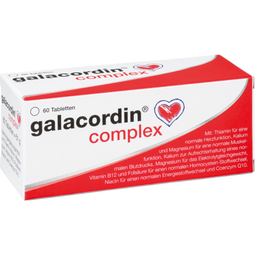 Verpackungsbild(Packshot) von GALACORDIN complex Tabletten
