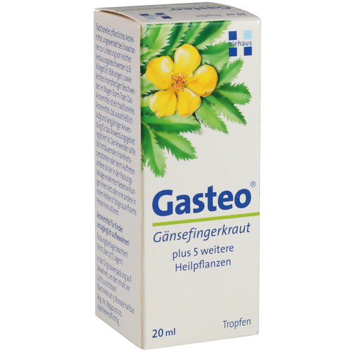 Verpackungsbild(Packshot) von GASTEO Tropfen zum Einnehmen