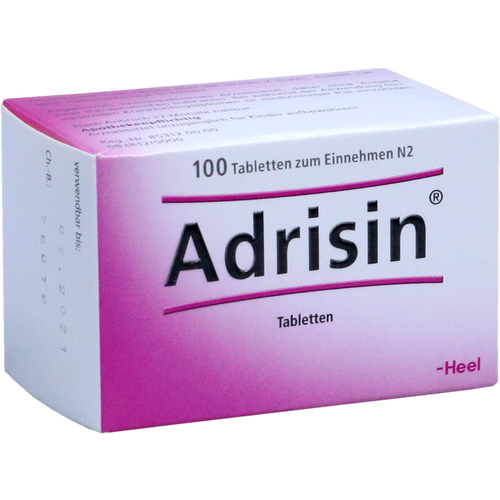 Verpackungsbild(Packshot) von ADRISIN Tabletten