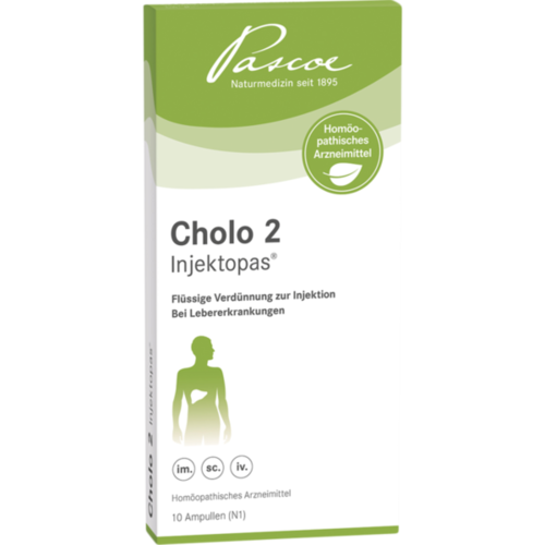 Verpackungsbild(Packshot) von CHOLO 2 Injektopas Ampullen