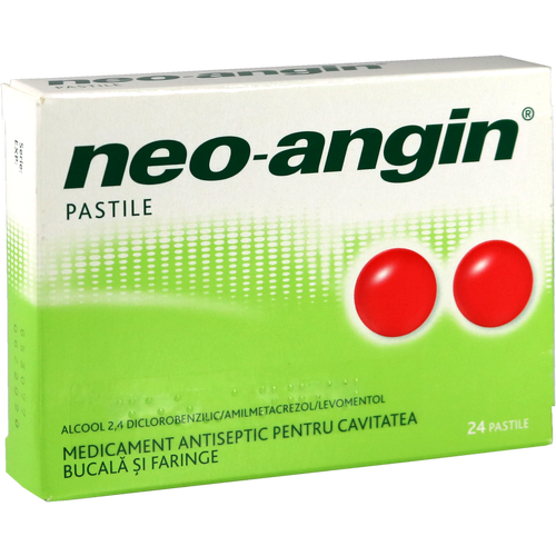 Verpackungsbild(Packshot) von NEO-ANGIN Halstabletten
