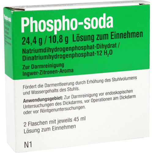Verpackungsbild(Packshot) von PHOSPHO-soda 24,4 g/10,8 g Lösung zum Einnehmen