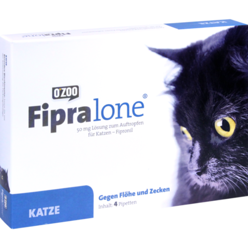 Verpackungsbild(Packshot) von FIPRALONE 50 mg Lsg.z.Auftropf.f.Katzen
