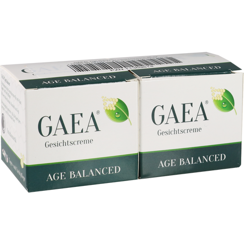 Verpackungsbild(Packshot) von GAEA Age Balanced+gratis GAEA Gesichtscreme