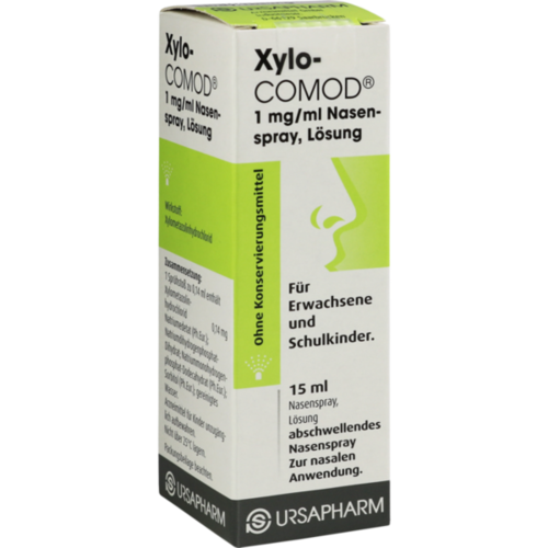 Verpackungsbild(Packshot) von XYLO-COMOD 1 mg/ml Nasenspray