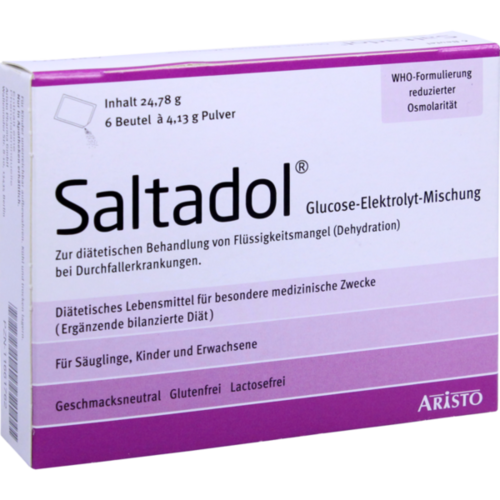 Verpackungsbild(Packshot) von SALTADOL Elektrolyt Plv.z.Her.e.Lsg.z.Einnehmen