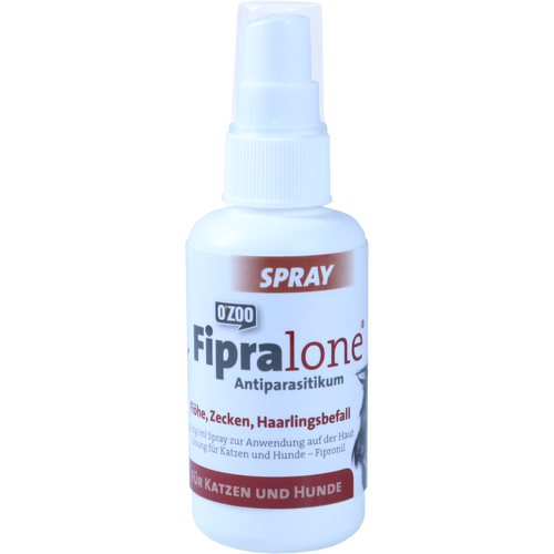 Verpackungsbild(Packshot) von FIPRALONE 2,5 mg/ml Spray z.Anw.a.d.Haut f.Hu./Ka.