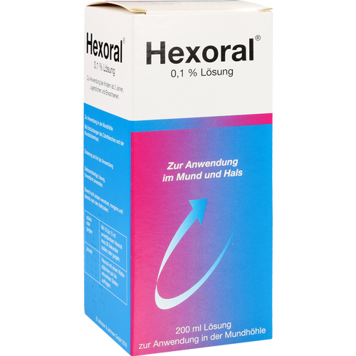 Verpackungsbild(Packshot) von HEXORAL 0,1% Lösung