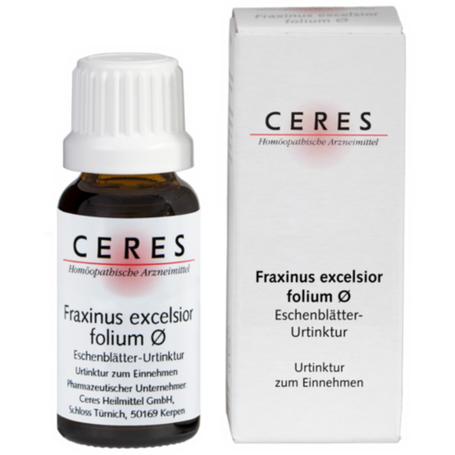Verpackungsbild(Packshot) von CERES Fraxinus excelsior folium Urtinktur