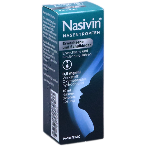 Verpackungsbild(Packshot) von NASIVIN Nasentropfen Erwachsene u.Schulkinder
