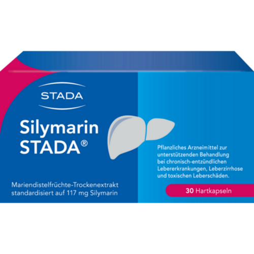 Verpackungsbild(Packshot) von SILYMARIN STADA Hartkapseln