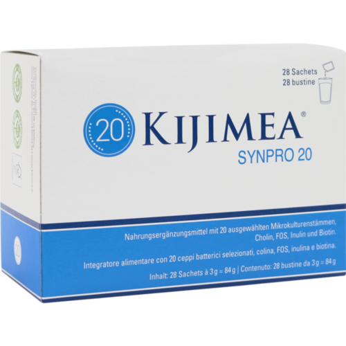 Verpackungsbild(Packshot) von KIJIMEA Synpro 20 Pulver