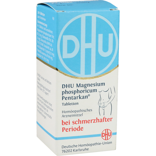 Verpackungsbild(Packshot) von DHU Magnesium phos.Pentarkan Periodenschmerz Tabl.