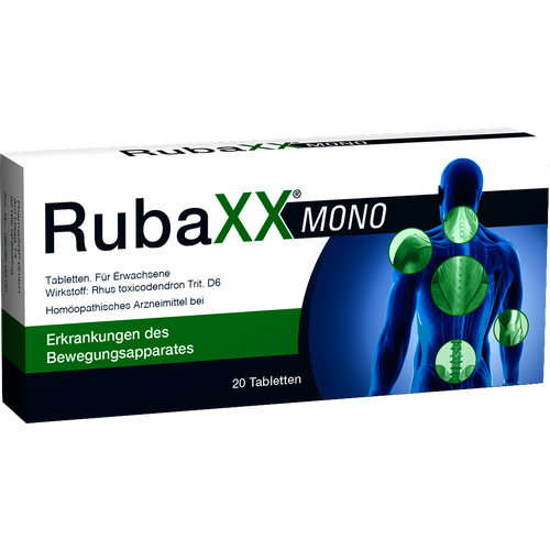 Verpackungsbild(Packshot) von RUBAXX Mono Tabletten