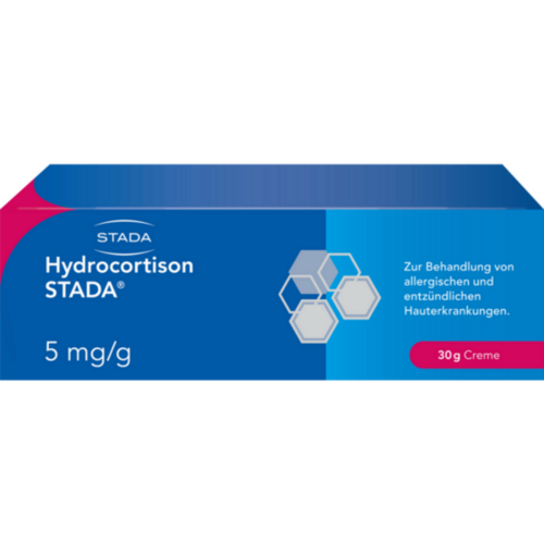 Verpackungsbild(Packshot) von HYDROCORTISON STADA 5 mg/g Creme