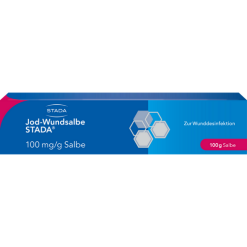 Verpackungsbild(Packshot) von JOD-WUNDSALBE STADA 100 mg/g