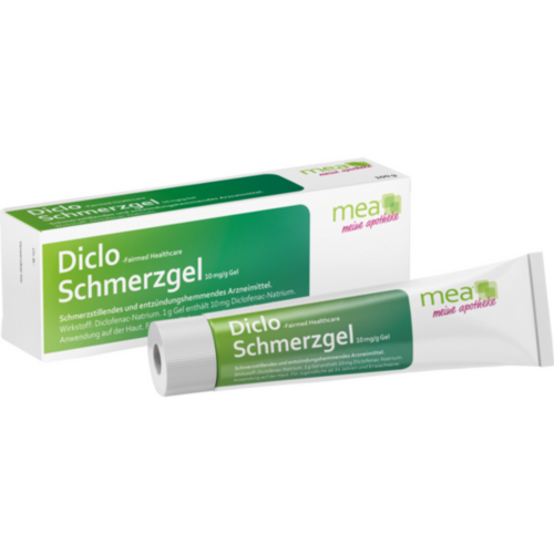Verpackungsbild(Packshot) von DICLO-FAIRMED Healthcare Schmerzgel 10 mg/g