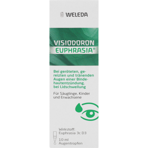 Verpackungsbild(Packshot) von VISIODORON Euphrasia Augentropfen