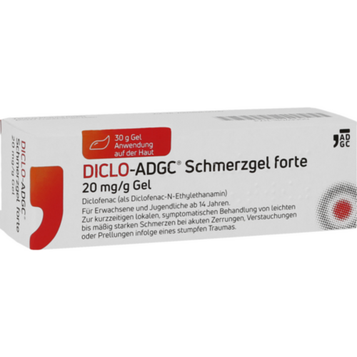 Verpackungsbild(Packshot) von DICLO-ADGC Schmerzgel forte 20 mg/g