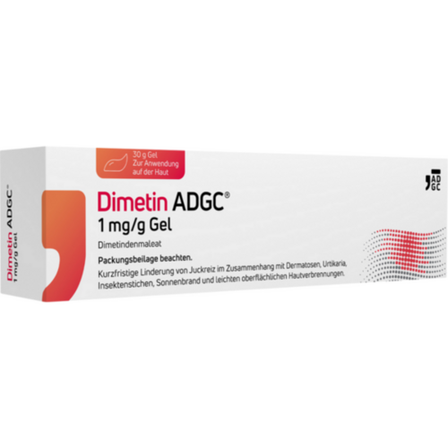 Verpackungsbild(Packshot) von DIMETIN ADGC 1 mg/g Gel