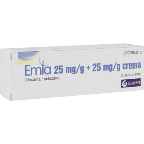 Verpackungsbild(Packshot) von EMLA 25 mg/g + 25 mg/g Creme
