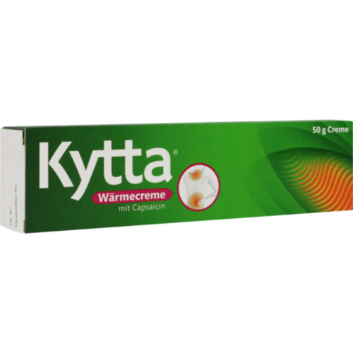 Verpackungsbild(Packshot) von KYTTA Wärmecreme mit Capsaicin 26,5 mg/50 g Creme