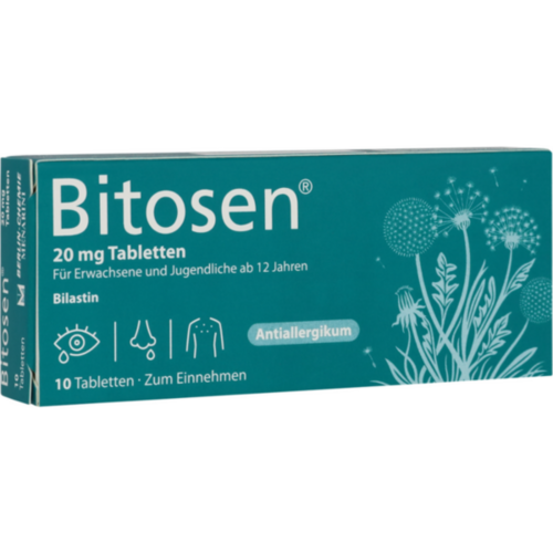 Verpackungsbild(Packshot) von BITOSEN 20 mg Tabletten